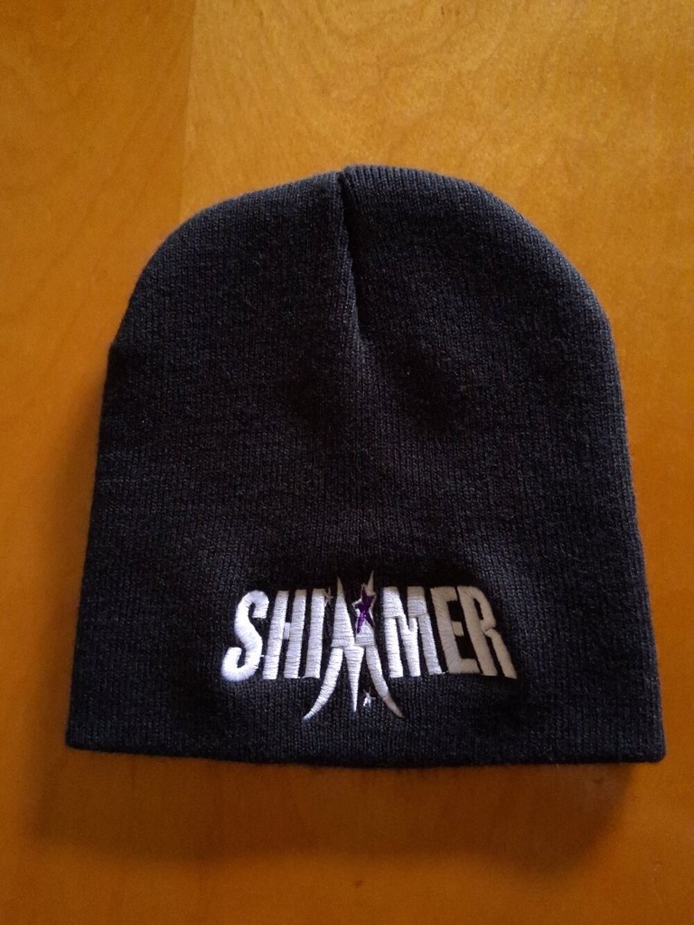 2010s Port & Company Shimmer Women Athletes Pro Wrestling Black Beanie Toque Cap